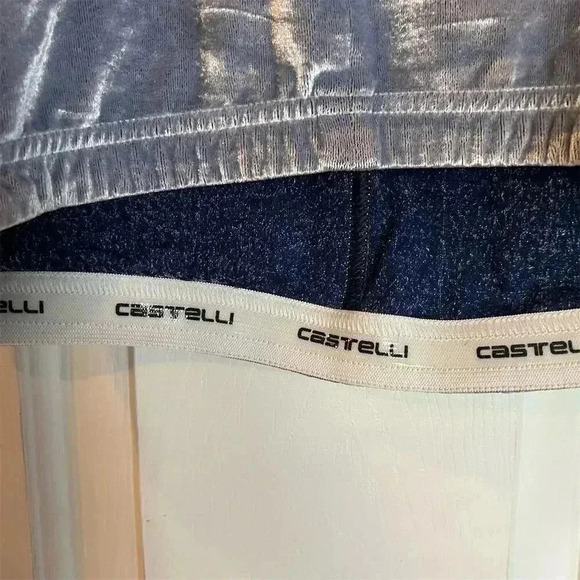 Castelli Men's Silver Long Sleeve Cycling Jersey Size M Lightweight - Picture 4 of 10